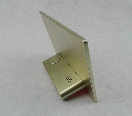 Metal Case High Resolution Digital Photo Frame For Supermarket