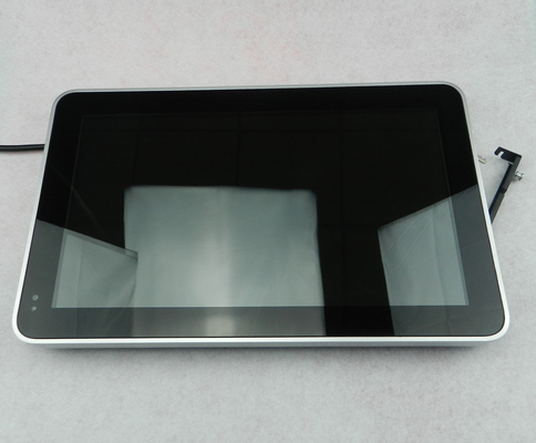 Free Standing 15.6 Inch LCD Digital Photo Frame With Apple Case Temper Glass