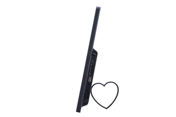 Plastic Case 15.6 Inch Slim LCD Digital Photo Frame Wall Mountable