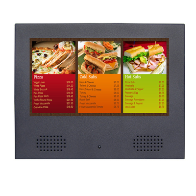 OEM High Resolution LCD Digital Photo Frame With Speaker In Front