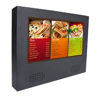 OEM High Resolution LCD Digital Photo Frame With Speaker In Front