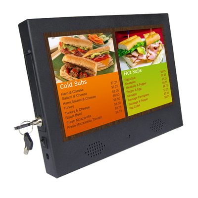 Shopping Mall Led Backlight Wall Mounted Digital Signage Players