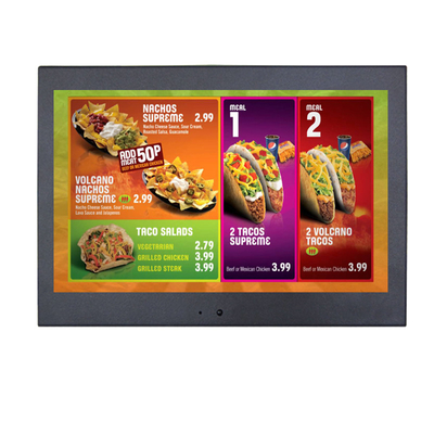 10 Inch Stand Alone Digital Advertising Displays Outdoor Digital Signage
