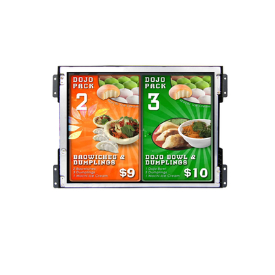 Open Frame Wall Mounted 12 Inch Digital Photo Frame With HDMI Input