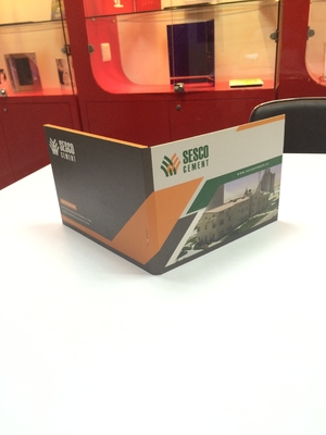 UV Printed Artwork LCD Video Brochure Card 3 Multi - Buttons With 5 Inch IPS Screen