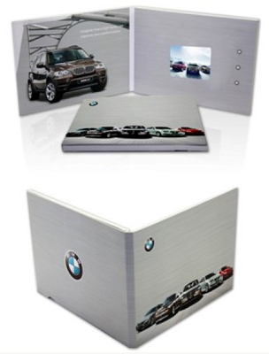 High Contrast LCD Video Card 85 Degree View Angle 800 * 480 Resolution For Advertising