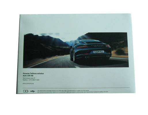 TFT Screen LCD Video Card , LCD Video Greeting Card With Customized 4C Artwork Printing