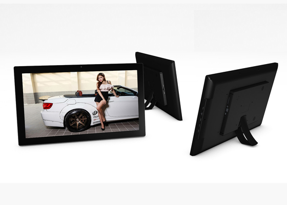 15.6 Inch Touch Screen Digital Picture Frame Free Viewing Angle IPS Screen HD