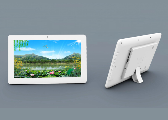 15.6 Inch Touch Screen Digital Picture Frame Free Viewing Angle IPS Screen HD