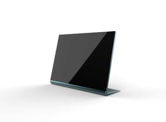 HD Digital High Resolution Digital Picture Frame 10'' Aluminium Material With Tempered Glass