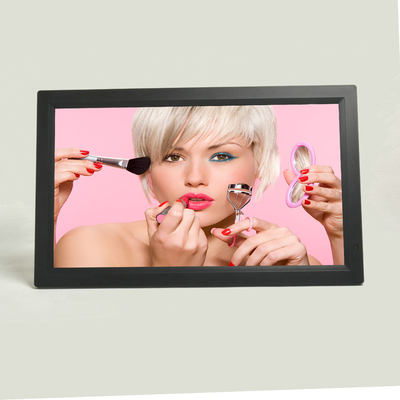 ABS Plastic Housing LCD Digital Photo Frame 21.5 Inch Big Size For Advertising