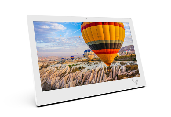 ABS Plastic High Resolution Digital Picture Frame 19.5 Inch Full HD 80°-89° Visual Angle