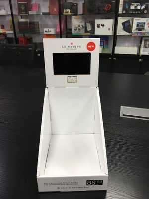 Ultra Light Video Business Cards 7'' Video Monitor For Shelves / Stands / POS Displays