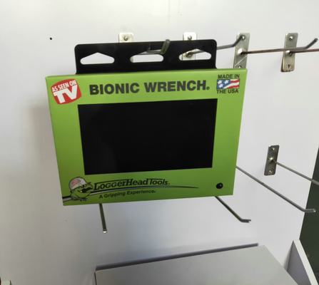 1024x600 Digital Video Brochure , Battery Operated Lcd Video Brochure Card 50/60HZ