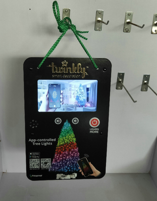 Battery Operated Custom Video Greeting Cards 7 Inch LCD Brochure For Advertisement