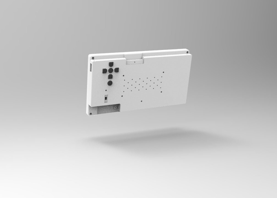 New arrival Private tooling HD 7'' video ad. screen  LCD video display with magnetic shelf hanging bracket