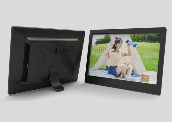10 Inch HD IPS Screen Portable Digital Picture Frame 250-300cd/m2 Brightness