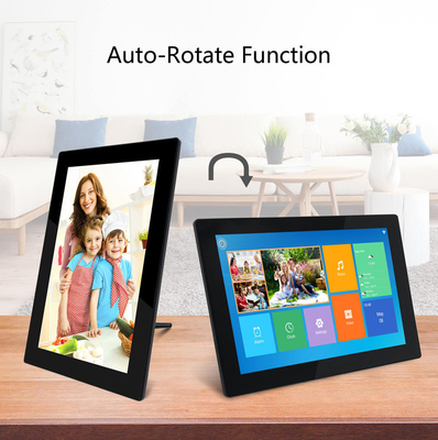 1280*800 Resolution WIFI Digital Photo Frame 10 Inch Cloud WiFi For Families