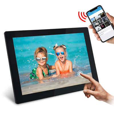 1280*800 Resolution WIFI Digital Photo Frame 10 Inch Cloud WiFi For Families