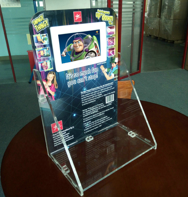 7 inch HD LCD acrylic counter display