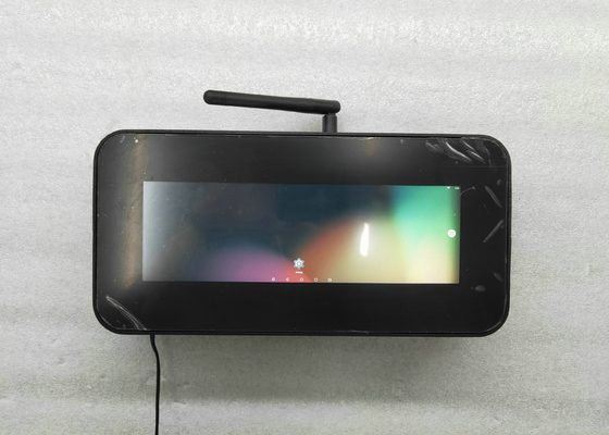 Ultra Wide Stretched Bar LCD 7 Inch HD High Brightness Touch Screen Android 6.0