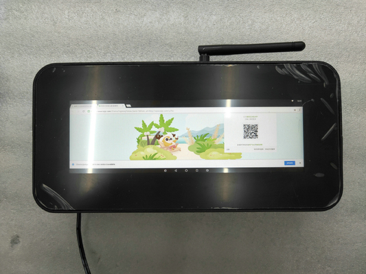 Ultra Wide Stretched Bar LCD 7 Inch HD High Brightness Touch Screen Android 6.0