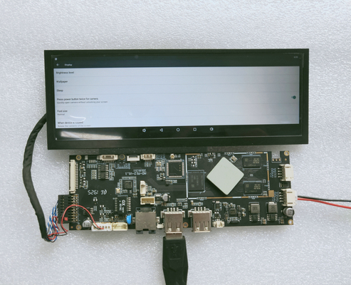 Android OS Programmable Stretched Bar LCD 7 Inch HD High Brightness Touch Screen