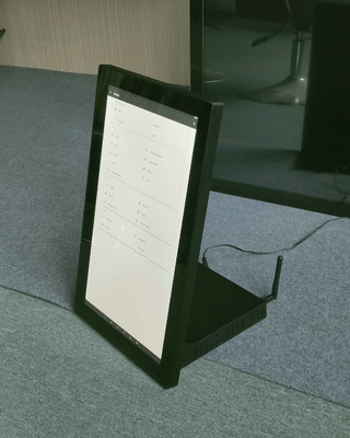 Desktop type Android O.S 15.6'' Network Touch Screen All In One Display PC computer