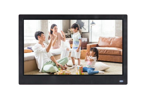 250-300 Nits Touch Screen Digital Photo Frames 12.5 Inch RMVB AVI MKV Video Format