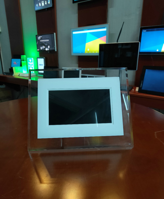Real Transparent Acrylic Digital Photo Picture Frame 7 Inch HD IPS Screen 3.5-7W
