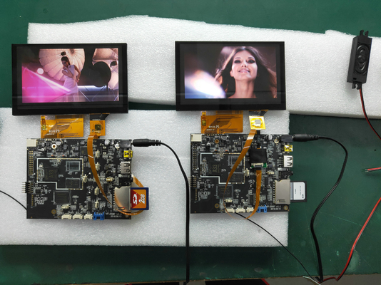 High brightness semi-finished 5 inches Android O.S WiFi Touch Screen LCD display