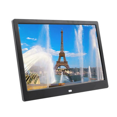 DC Input 12V 2A 12 Inch 1280*800px Wide Screen Digital Photo Frame
