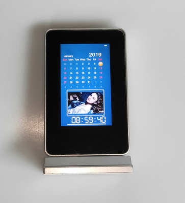 HD high brightess IPS screen 5 inch LCD video screen  with battery &amp; 8GB internal memory for home and commercial