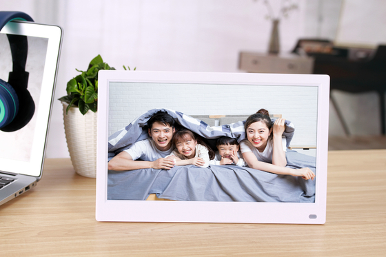 FHD 1920*1080px 12.5 Inches LCD Digital Photo Frames 300cd/m2