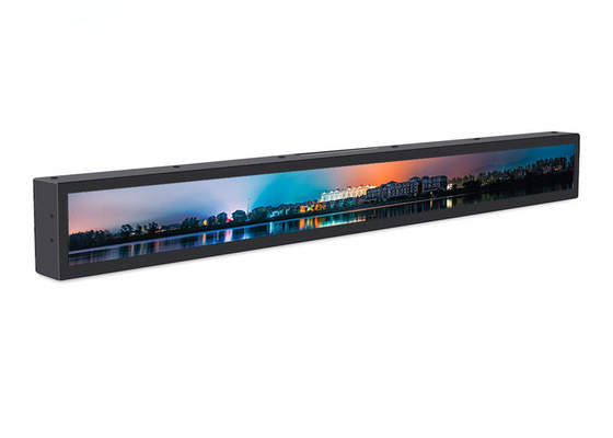 Remote management 21 inch  Android ultra-wide LCD shelf strip for marketing in stores, super market, malls
