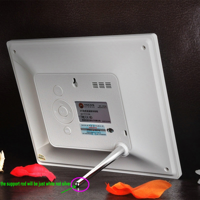 4:3 ratio multimedia function 8 inch LCD digital photo frame for family or commercial purpose