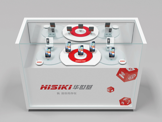 Advertising table top Acrylic Display Stands with hooks 120*2200*200mm