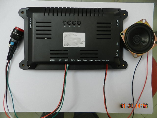 High Definition TFT LCD Battery Operated Digital Photo Frame 7 Inch 800*480 Resolution