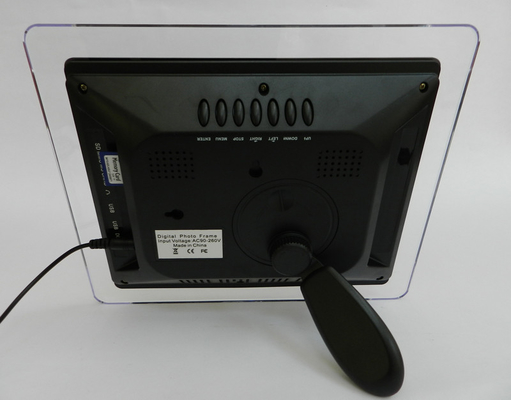 8 Inch Acrylic High Resolution LCD Digital Photo Frame With Video Loop Play