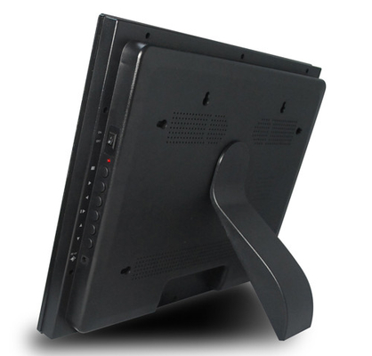 Black 15&quot; Family And Friends LCD Digital Photo Frame With Mirror Cover