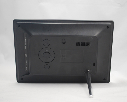High Resolution 7 Inch Electronic Photo Frames Black With Multi - function Long Cable