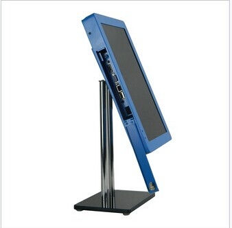 Blue 8 Inch USB 2.0 Metal Rack POP LCD Display Monitor With Loop Photo Play