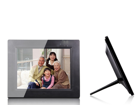 8 Inch Audio / Video / Photo Plastic Digital Pop Displays Digital Photo Frame