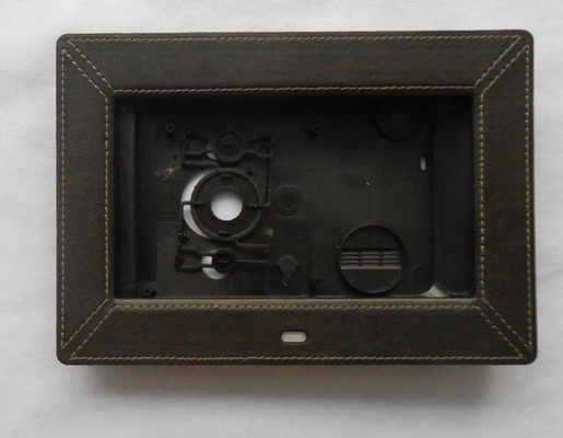 Leather 7 Inch Video High Resolution Digital Picture Frame With Remote Control