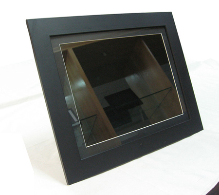 Cool Wooden 15 Inch Hd Digital Photo Frame , USB 2.0 Electronic Photo Frames
