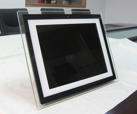 Video / Audio / Photo 15 Inch Personalized Digital Photo Frame With LED Light