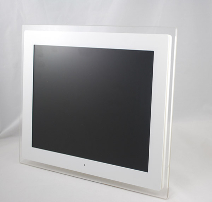 Transparent Acrylic 1080p High Resolution Digital Picture Frame 14 Inch For Home