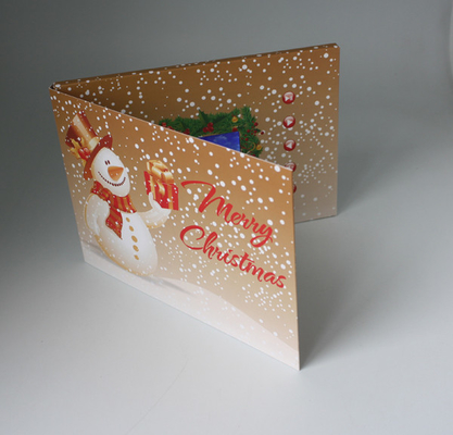 Personalized Gifts Custom Video Greeting Cards Built In Rechargeable 1400mah Battery