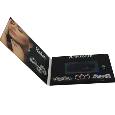 4.3 Inch Calendar Custom Video Greeting Cards with 8ms Responsive Time