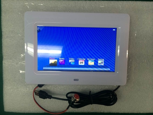 High Definition Personalized USB 2.0 Desktop Digital Photo Frame 250cd/m2